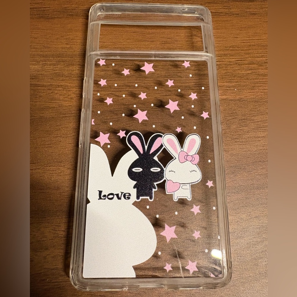 Google Pixel 7 Pro Love Bunny case - Soft - New